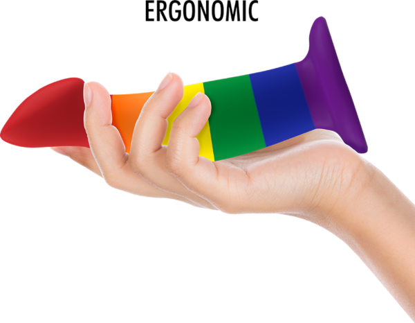 Silikon-Dildo Mythology Garrick Pride M mit Saugnapf