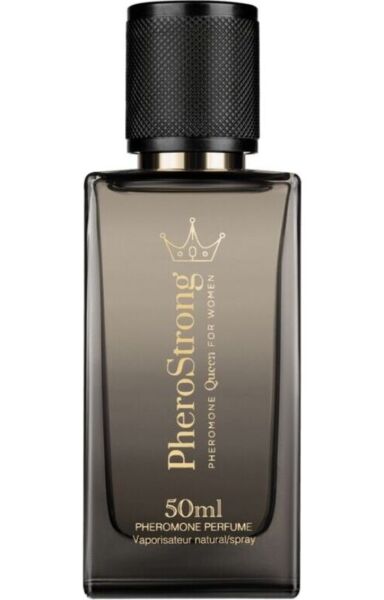Flakon des Pheromon-Parfüms PheroStrong Queen für Damen, 50 ml