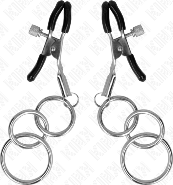 Nippelklemme Kink Nipple Grip mit drei Ringen