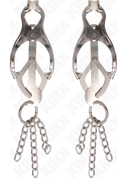 Japanische Nippelklemmen von Kink mit Kette