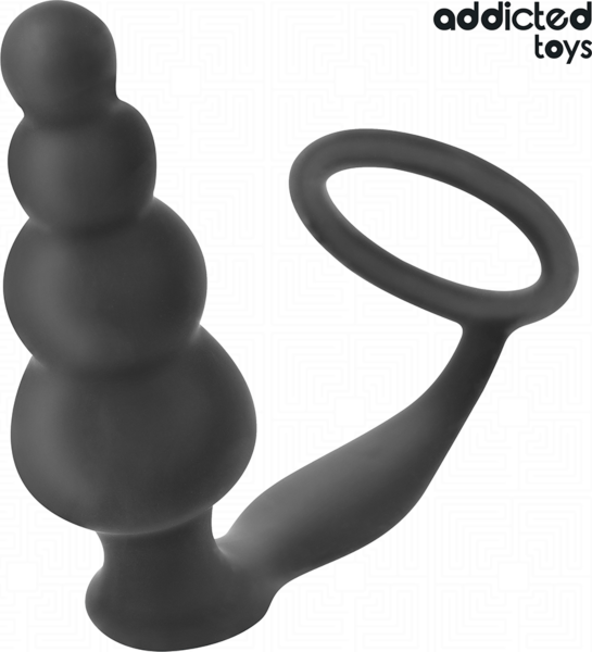 Analplug Addicted Toys Modell 5 mit Hodenring
