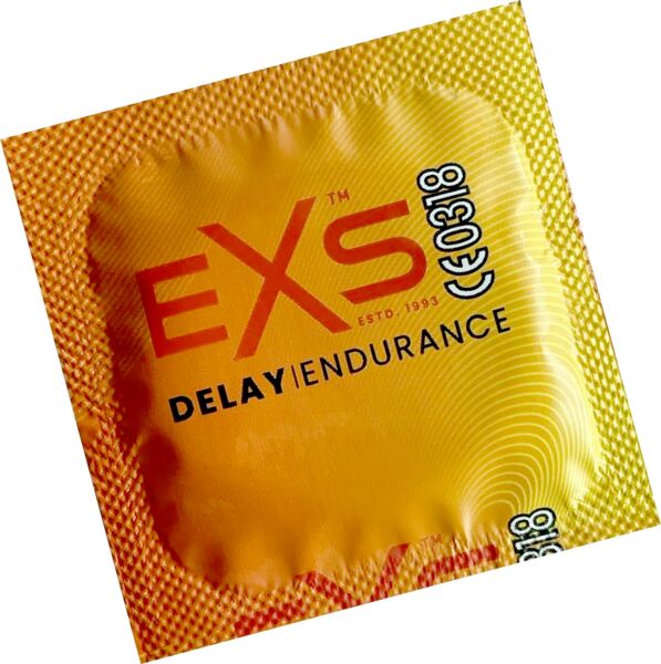 Packung mit 48 verzögernden Kondomen Exs Delay mit Lidocain