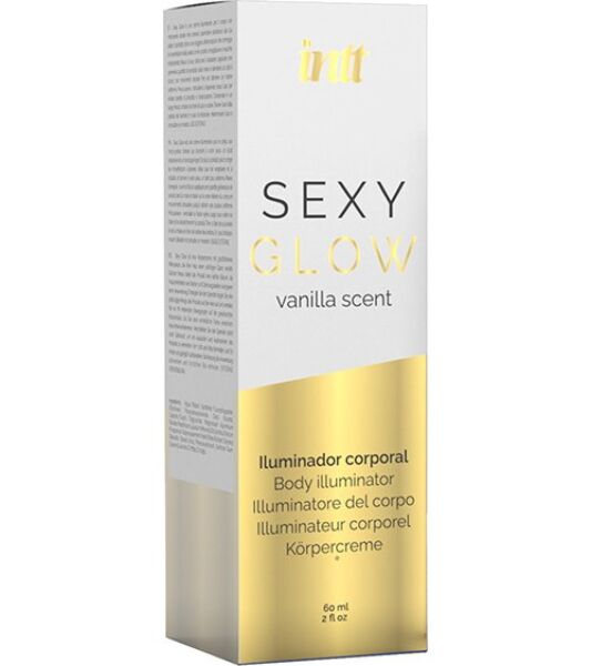 Körper-Highlighter INTT Sexy Glow in der Flasche mit Spender