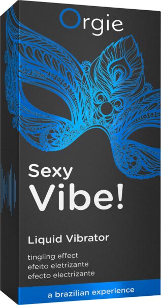Flasche Stimulationsgel Orgie Sexy Vibe! Liquid Vibrator mit 15 ml