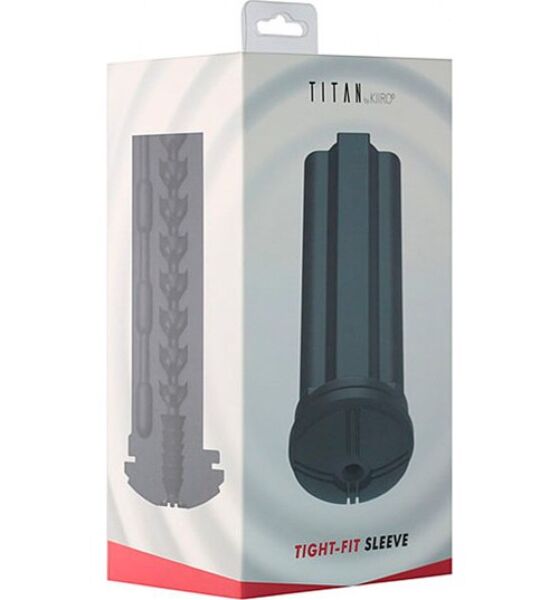 Kiiroo Tight Fit Sleeve for Titan in Schwarz