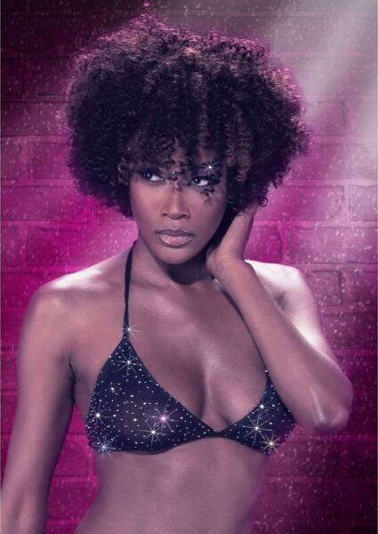 Triangel-Bikini-Top CalExotics Radiance Triangle mit Strassdetails