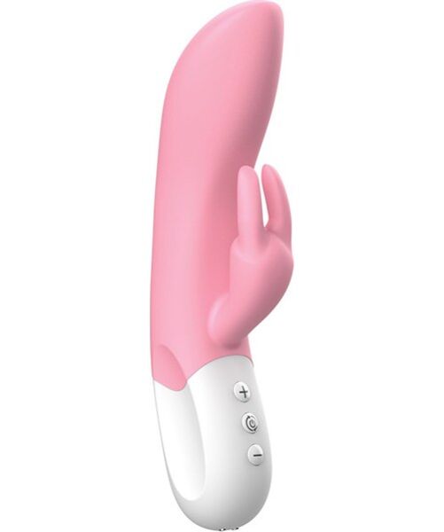 Rabbit-Vibrator Liebe Mighty Rabbit mit gebogenem Schaft und Hasen-Stimulator