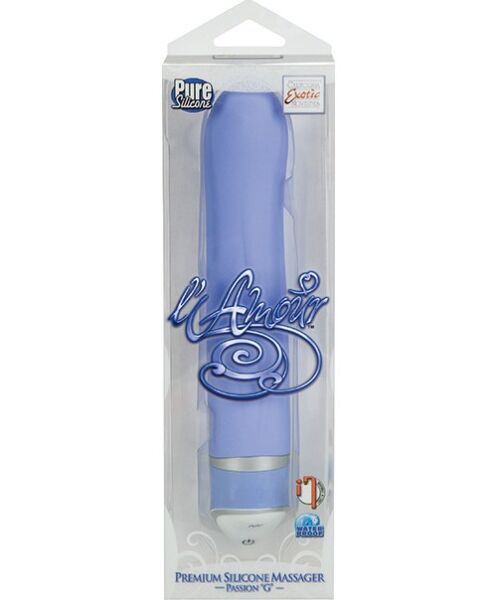 G-Punkt-Vibrator Calexotics L'Amour Passion G mit gebogener Spitze und Bedienteil