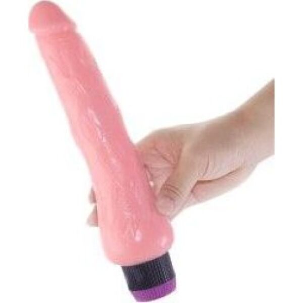 Realistischer Vibrator Baile mit 19 cm, mit markanter Eichel und Adern