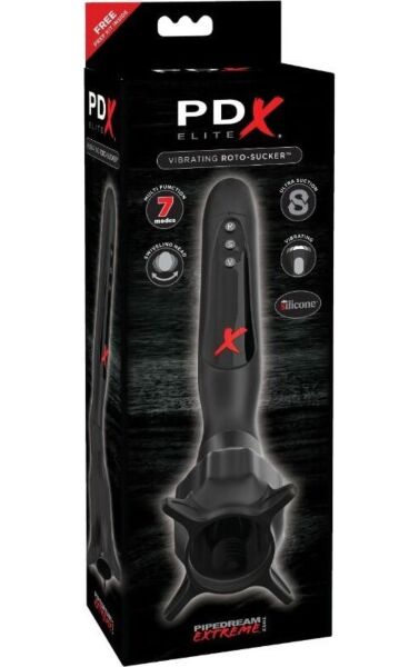Pipedream PDX Elite Roto-Sucker Masturbator mit Vibration und Saugfunktion