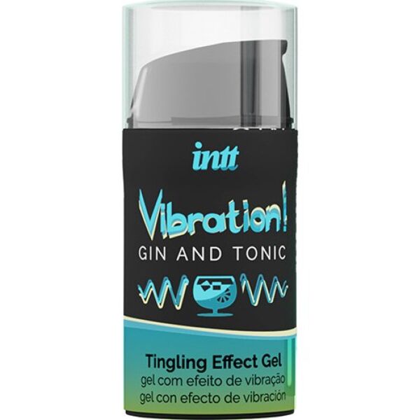 Stimulationsgel INTT Vibration, 15-ml-Flasche mit Dosierspender