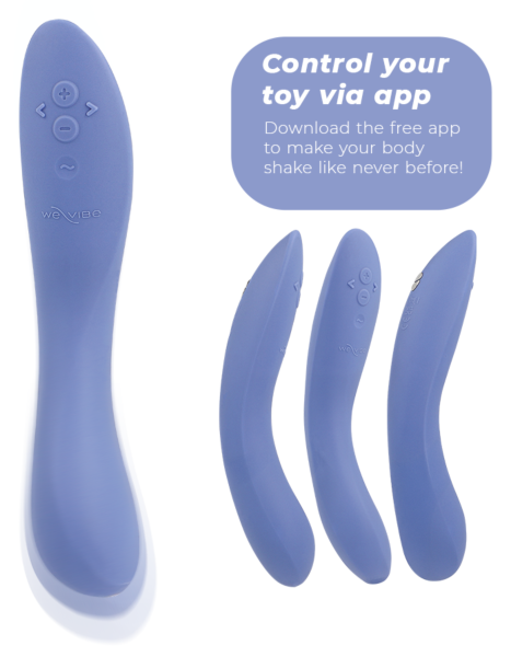 Blauer We-Vibe Rave 2 G-Punkt-Vibrator für G-Punkt und Klitoris