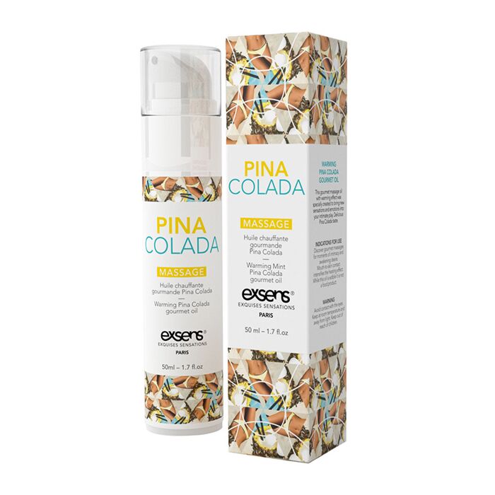 Warming Gourmet Massage Oil Pi?a Colada 50 ml