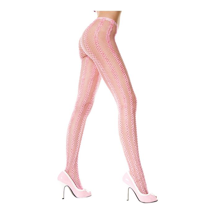 PANTYS RED ROSA CON DIBUJO