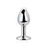Buttplug Toosh Metall Klein mit Edelstein Plata