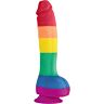 Farben 21,5cm Stolz Ausgabe Dildo