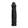 Dildo ALL BLACK 26 CM – Hochdichtes Silikon für puren Genuss
