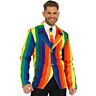 Blazer Traje Leg Avenue Regenbogen S - Farbenfrohes Highlight