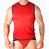 Camiseta Rot MACHO L/XL - Sportlicher Schnitt