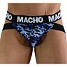 Jockstrap MACHO MX28MA Blau - Anatomische Unterstützung