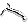 Plug Anal METAL HARD - Prostatamassagegerät aus hochwertigem Stahl