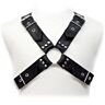 Arnes LEATHER BODY Buckles Harness für Männer