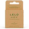 Kondome LELO HEX Organic - Biologisch & stimulierend