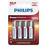 Batterien Power Alkaline AA LR6, 4er Pack