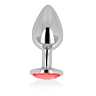 Anal Plug OHMAMA 8 CM mit rotem Kristall