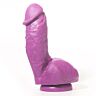 Rosa Raum Elian realistische Dildo lila 17,5 cm