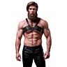 Brustgurt FETISH SUBMISSIVE ATTITUDE Brigade für Herren
