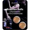 Brazilian Balls Set von SECRETPLAY mit Erdbeer- und Champagnergeschmack