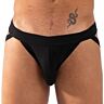 Jockstrap BURN 011 DOUBLE BLACK mit eleganten Details