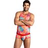 Herrenoberteil ANAIS MEN FALCON TOP M mit Bananendruck
