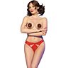 Lingerie Set CHILIROSE CR 4839 mit Cubre Pezones und Panties
