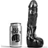 Anal-Dildo ALL BLACK realistische Form 20 cm