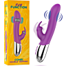 Vibrador Rabbit FUN FUNCTION COMBI DOUBLE TAPPING mit doppelter Stimulation