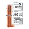 Hülle Pene mit Extensión FANTASY X TENSIONS für mehr Lust