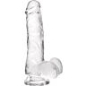 Dildo S Pleasures Jelly Transparent mit realistischer Form