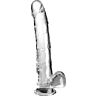 Dildo KING COCK mit Testikeln 24.8 cm für realistischen Genuss