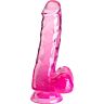 Realistischer Dildo KING COCK mit Testikeln 13.5 cm