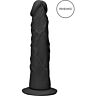 Realistischer Dildo Schwarz 9" - Phthalatfreies TPE Haut