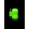 Ouch! Masturbador con Vibrador Fluorescente - Glow in the Dark