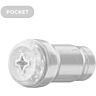 Masturbator KIIROO Feel Pocket Stroker transparenter Sicht