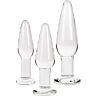 Analplugs Set S Pleasures Crystal APOLLO