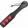 BDSM Paddle KINK Herzpaddle 32x6 cm für kraftvolle Spiele