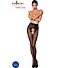 Strümpfe PASSION WOMAN GARTER & STOCK TIOPEN 006 mit außergewöhnlichem Schnitt