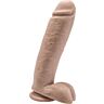 Dildo GET REAL 25,5 cm mit Testikeln für reale Stimulation