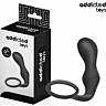 Analplug Addicted Toys Modell 3 mit Hodenring für Kontrolle