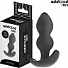 Analplug Addicted Toys Größe S mit Kugeldesign für kontrollierte Füllung